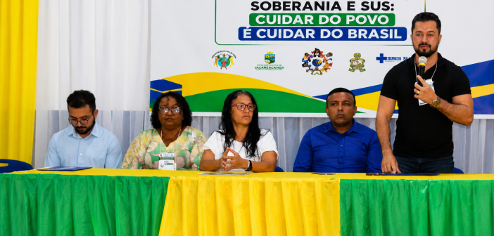 PRESIDENTE DA CÂMARA PARTICIPA DA 11ª CONFERÊNCIA MUNICIPAL DE SAÚDE EM JACAREACANGA.